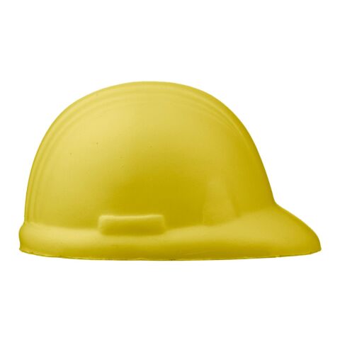 Anti-Stress Bauhelm 'Bobby' aus PU Schaum Gelb