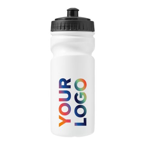 Trinkflasche 'Livorno' aus Kunststoff Schwarz
