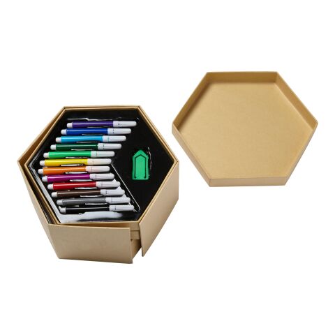 Kinderfarbbox &#039;Dirty Harry&#039; aus Karton Braun | ohne Werbeanbringung | Nicht verfügbar | Nicht verfügbar