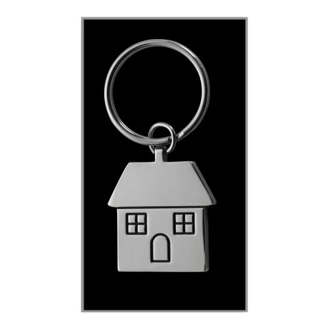 Schlüsselanhänger &#039;Castle&#039; aus Metall Silber | ohne Werbeanbringung | Nicht verfügbar | Nicht verfügbar