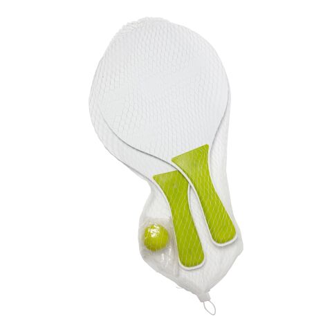 Beachball Tennisspiel &#039;Costa Brava&#039; aus Holz Schwarz | ohne Werbeanbringung | Nicht verfügbar | Nicht verfügbar