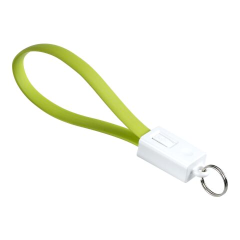 Ladekabel &#039;Thames&#039; aus PVC mit Schlüsselbund Orange | ohne Werbeanbringung | Nicht verfügbar | Nicht verfügbar