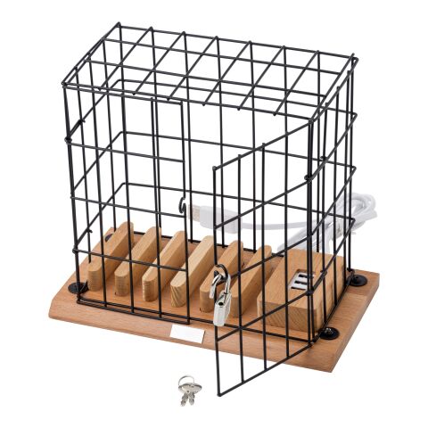 Handyhalter &#039;Treasure&#039; aus Aluminium Schwarz | ohne Werbeanbringung | Nicht verfügbar | Nicht verfügbar