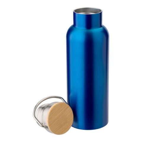 Edelstahl-Trinkflasche doppelwandig Blau | ohne Werbeanbringung | Nicht verfügbar | Nicht verfügbar