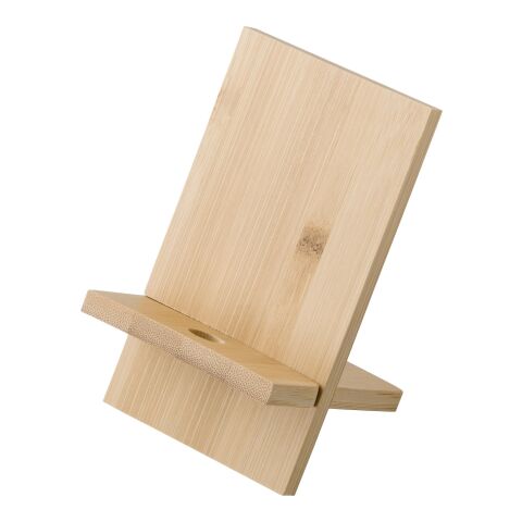 Handyhalter aus Bambus hellbraun | ohne Werbeanbringung | Nicht verfügbar | Nicht verfügbar