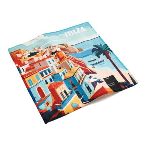 Universal-Microfasertuch 30x30 cm, All-Inclusive-Paket 4C-Digitaldruck | Individuelle Einlegekarte