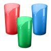 Trinkbecher "Ergonomie" 0,2 l transparent-milchig