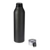 Grom 650 ml Aluminium Sportflasche schwarz