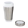 Elwood 410 ml RCS-zertifizierter Isolierbecher aus recyceltem Edelstahl Standard | weiß | ohne Werbeanbringung | Nicht verfügbar | Nicht verfügbar