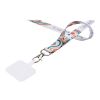 Addie Sublimation Lanyard mit Telefonhalterung und Sicherheitsverschluss weiss-weiss | Nicht verfügbar | ohne Werbeanbringung | Nicht verfügbar | Nicht verfügbar