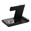 SCX.design W38 MagStand 4-in-1-Ladestation für kabelloses Laden schwarz