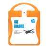 MyKit Flugzeug Reiseset orange | Nicht verfügbar | ohne Werbeanbringung | Nicht verfügbar | Nicht verfügbar