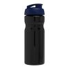 H2O Base® 650 ml Sportflasche mit Klappdeckel schwarz-blau | ohne Werbeanbringung | Nicht verfügbar | Nicht verfügbar
