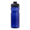 H2O Eco 650 ml Sportflasche mit Klappdeckel blau-schwarz | ohne Werbeanbringung | Nicht verfügbar | Nicht verfügbar