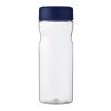 H2O Eco Base 650 ml Sportflasche mit Drehdeckel transparent-blau | ohne Werbeanbringung | Nicht verfügbar | Nicht verfügbar