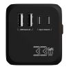 SCX.design T16 Universeller Reiseadapter schwarz