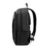 DRAMMEN. Laptop-Rucksack aus hochdichtem 600D-Recycling-Polyester Schwarz | ohne Werbeanbringung