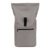 PORTLAND. Roll-Top-Rucksack aus PU mit Laptopfach, 16“ Grau