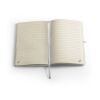 ANNE SUB. A5 Notizbuch aus recyceltem 300D-Polyester (100% rPET), ideal für die Sublimationspersonalisierung weiss | ohne Werbeanbringung | Nicht verfügbar | Nicht verfügbar | Nicht verfügbar