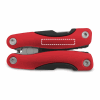DUNITO. Multifunktionswerkzeug aus Edelstahl und Aluminium Rot | ohne Werbeanbringung | Nicht verfügbar | Nicht verfügbar | Nicht verfügbar