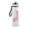 ERIKSSON. Flasche aus recyceltem PET (100 % rPET) mit motivierenden Sprüchen und Zeitmarkierungen, die zum Wassertrinken anregen Grün