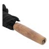 Knirps Timber Stick dark grey | ohne Werbeanbringung | ohne Werbeanbringung