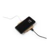 DALTON. Superschnelles 15W wireless Ladegerät aus Bambus Natur