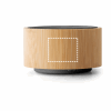 ARBER. Lautsprecher 3W mit 4 Stunden Akkulaufzeit aus Recyceltes ABS (100% rABS) und Bambus Natur | ohne Werbeanbringung | Nicht verfügbar | Nicht verfügbar | Nicht verfügbar