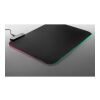 THORNE MOUSEPAD RGB. Gaming-Mauspad mit RGB-LED-Leuchten aus Polyester schwarz | ohne Werbeanbringung | Nicht verfügbar | Nicht verfügbar | Nicht verfügbar