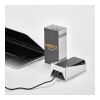Hertz Powerbank aus rABS mit 30000 mAh. LED-Anzeige. Lädt auch Laptops Schwarz | ohne Werbeanbringung | Nicht verfügbar | Nicht verfügbar | Nicht verfügbar