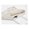 Damavand Einkaufstasche aus recy. Baumwolle, 360g/m², mit Druckknopfverschluss Beige