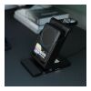 Trinifty 3-in-1 Wireless Charger aus rABS mit 5000 mAh Schwarz | ohne Werbeanbringung | Nicht verfügbar | Nicht verfügbar | Nicht verfügbar