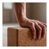Harvey Yoga-Block aus Kork. Hergestellt in Portugal. Natur