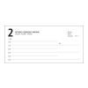 Tageskalender Basic Mo.–Fr. je 1 Seite 320 Seiten Kunstleder-Hardcover Dunkelblau | DIN A5 | ohne Werbeanbringung | Goldprägung inkl.