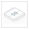 Haftnotiz-Mousepad Haftnotizblock extra groß 203 × 217 mm | ohne Werbeanbringung | Nicht verfügbar | individuell