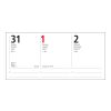 Wochenkalender Prestige A5 Kunstleder-Hardcover robust schwarz | Silberprägung inkl.