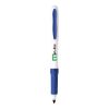 BIC® Mark-it Permanent Marker Weiß-mittelblau | 1-farbiger Siebdruck | Kappe-Gegenüber vom Clip | 15.00 mm x 25.00 mm
