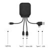 4001 | Xoopar Iné Gamma Charging cable with NFC and 3.000mAh Powerbank schwarz | ohne Werbeanbringung | Nicht verfügbar | Nicht verfügbar | Nicht verfügbar