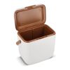 InSideOut Iska Kühlbox 8 l Weiss | 1-farbiger Siebdruck | Oberseite | 60 mm x 60 mm