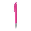 Kugelschreiber Atlas Hardcolour mit Metallspitze Rosa | 1-farbiger Tampondruck | Clip | 30 mm x 8 mm | Nicht verfügbar