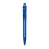 Kugelschreiber Ducal Clear Transparent Blau Weiss-Blau Weiss | 1-farbiger Tampondruck | Clip | 25 mm x 6 mm | Nicht verfügbar