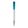 KS Apollo Metall Tip HC Weiss-Blau | 1-farbiger Tampondruck | Clip | 25 mm x 6 mm | Nicht verfügbar