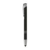 Kugelschreiber Alicante Stylus Schwarz | Gravur | 90° vom Clip | 55 mm x 6 mm | Nicht verfügbar