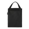Gefaltete Kühltasche und Picknickmatte Schwarz