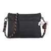 Crossbody Tasche mit Paracord-Gurt Schwarz | ohne Werbeanbringung | Nicht verfügbar | Nicht verfügbar