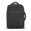 PU Osaka Laptop-Rucksack 30 x 14 x 42 cm 15 l Schwarz | ohne Werbeanbringung | Nicht verfügbar | Nicht verfügbar