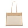 Jute Tragetasche OEKO-TEX® 45 x 12 x 35cm 320g/m² Ecru | ohne Werbeanbringung | Nicht verfügbar | Nicht verfügbar