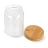 Kanister Glas & Bambus 900ml Transparent | ohne Werbeanbringung | Nicht verfügbar | Nicht verfügbar | Nicht verfügbar