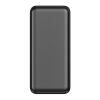 Nolu Powerbank mit LED-Anzeige 20000 mAh Schwarz | Digitaldruck | Oberseite | 55 mm x 100 mm