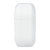 Kabellose ANC-Earbuds mit LCD-Touchscreen-Steuerung Weiss | Digitaldruck | Oberseite | 35 mm x 12 mm